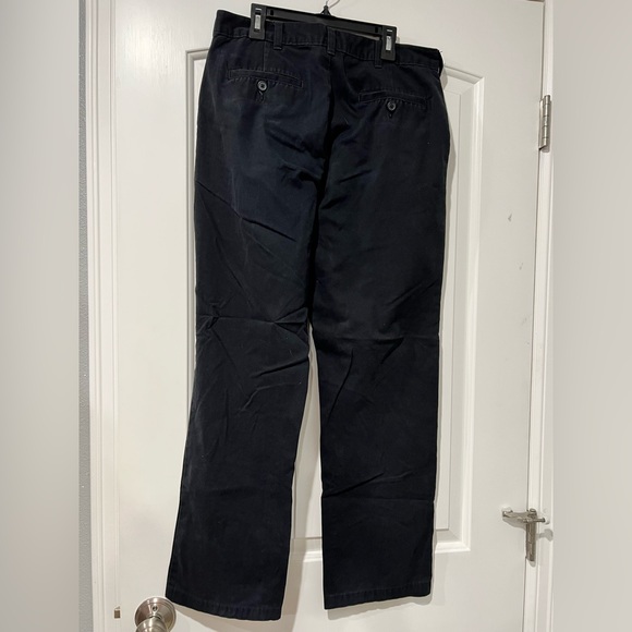 Men’s black work dress pants George brand 30/32 2 pairs bundle lot of 2 - Picture 6 of 12